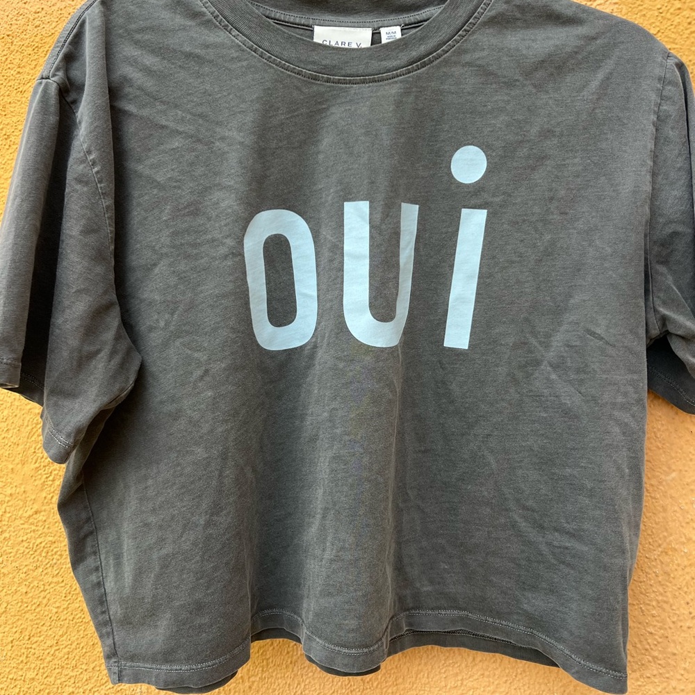 Clare V Charcoal Tee